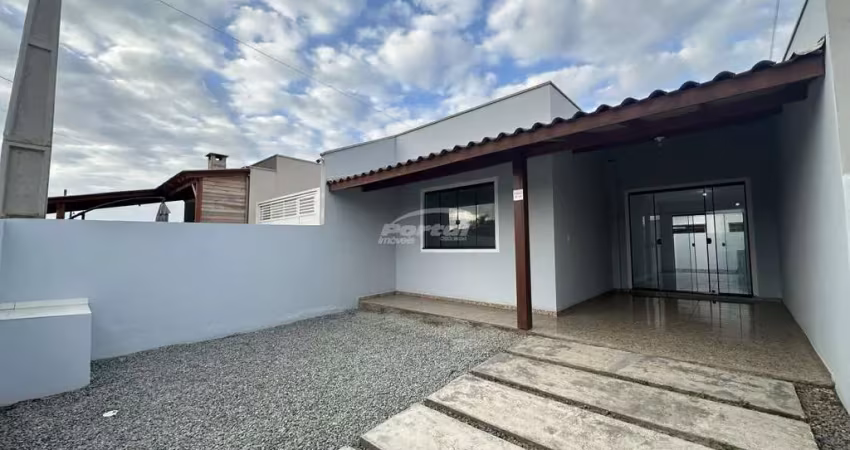 Casa nova disponível para locação no bairro itajuba, em barra velha/sc. (cód. 22009)