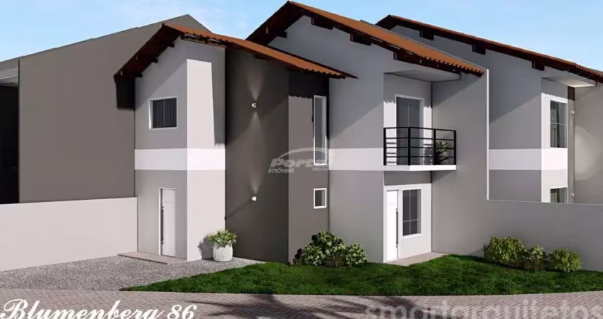 Casa em construção na itoupava central no residencial blumemberg