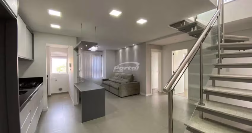 Cobertura duplex com 220,22m² de área total, localizada no coração do bairro vila nova em blumenau!