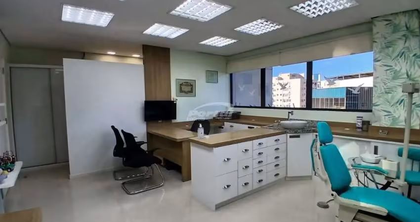 Sala comercial no ed. stein tower, disponível para locação no centro de blumenau, sc