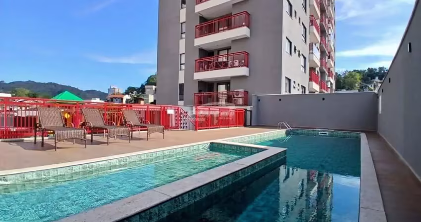 Apartamento semimobiliado disponível para locação no bairro velha, blumenau.