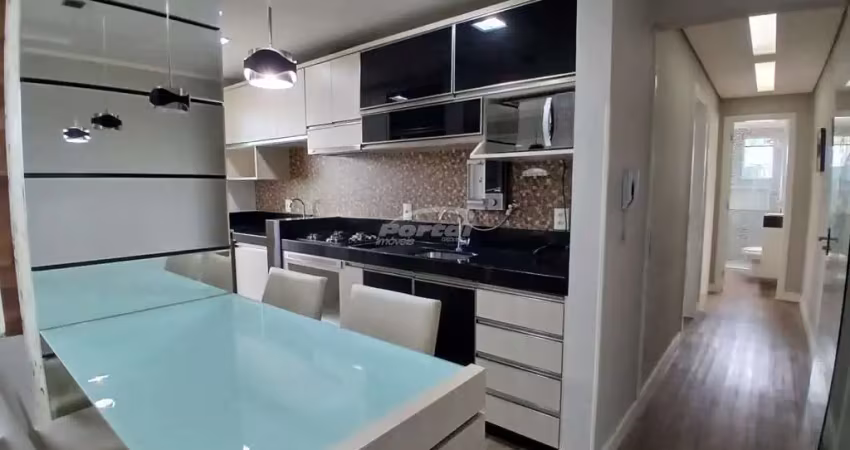 Apartamento mobiliado 2 dormitórios com suíte disponível para locação no bairro fortaleza blumenau