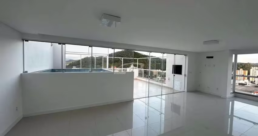 Cobertura plana na itoupava seca, monte miletto em blumenau