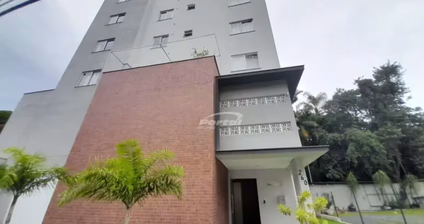 Apartamento semi mobiliado localizado no bairro itoupava norte com 38m² área útil