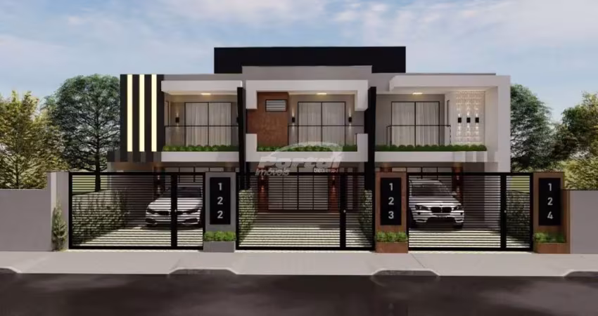 Casa alto padrão bairro da velha em construção 3 dormitórios sendo uma suíte