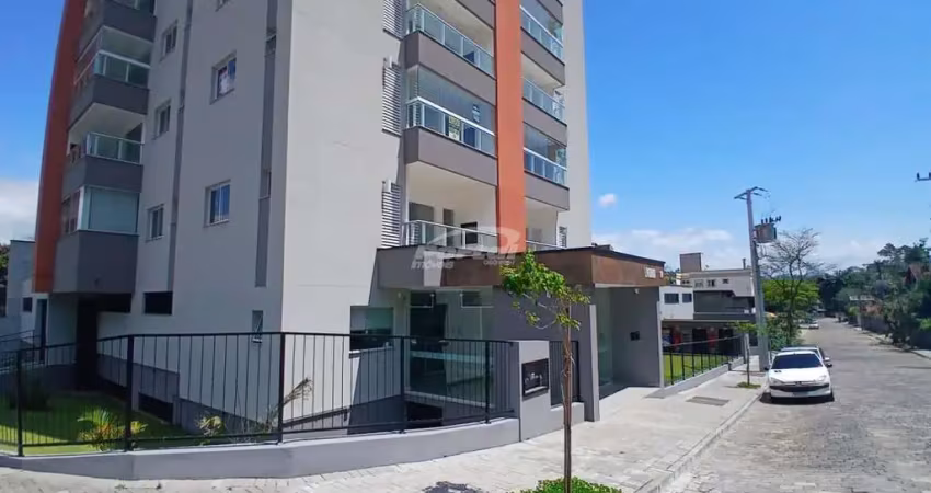 Apartamento semi mobiliado disponível para locação no bairro do salto, em blumenau.