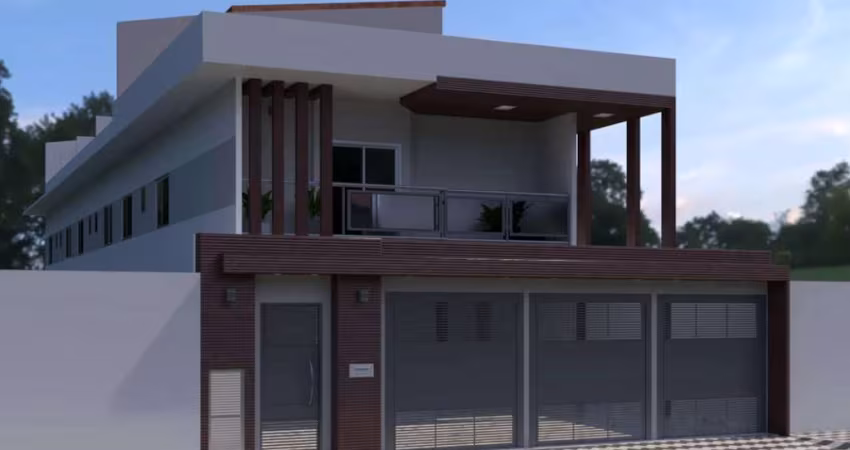Casa de Condomínio com 2 dorms, Ribeirópolis, Praia Grande - R$ 440 mil, Cod: 3060
