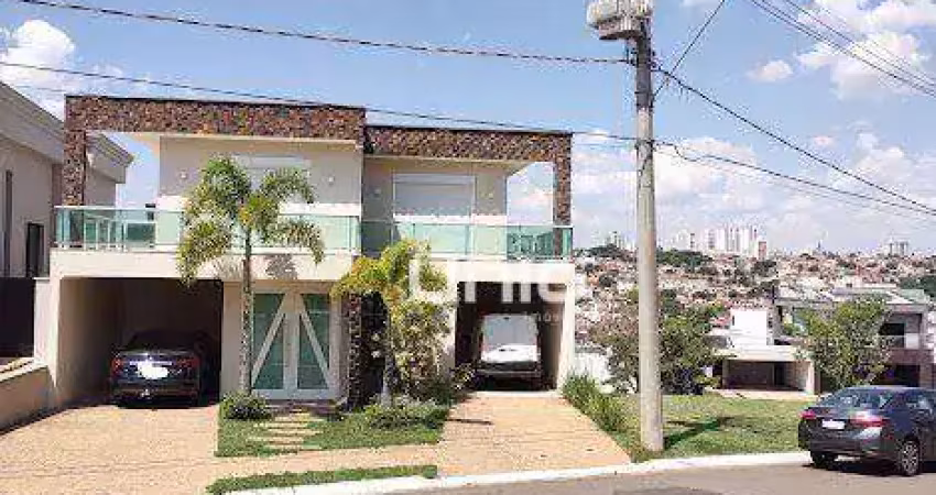 Casa para venda ou locação com 5 suítes , 500 m² - venda por r$ 2.200.000 ou aluguel por r$ 10.900/mês - reserva do engenho - piracicaba/sp