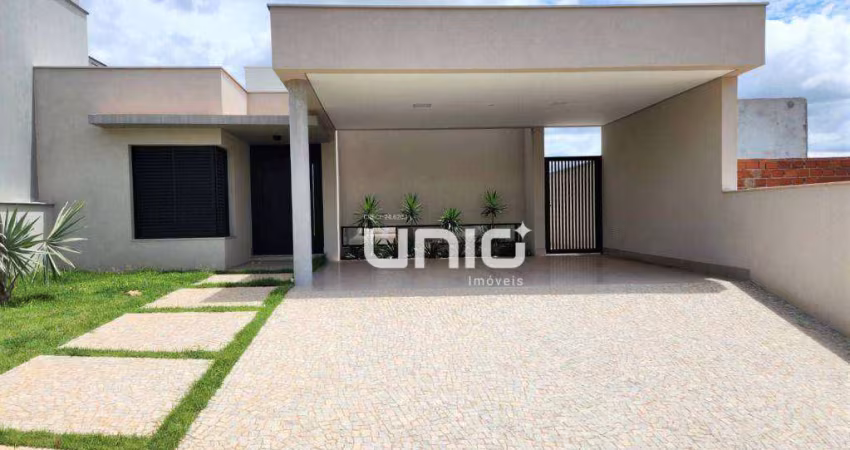 Casa com 3 dorm. (1 suíte) à venda, 160 m² por R$ 1.100.000 - Soleil - Piracicaba/SP