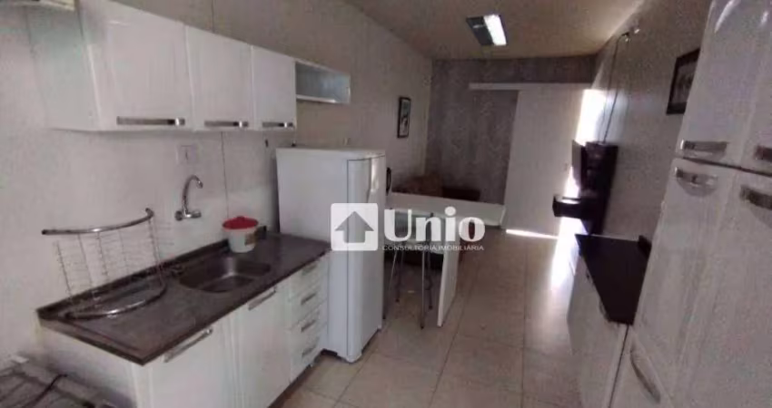 Kitnet com 1 dormitório para alugar, 29 m² por r$ 1.450,00/mês - dois córregos - piracicaba/sp