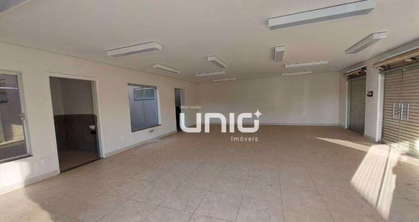 Salão para alugar, 88 m² por R$ 1.683,55/mês - Jardim Castor - Piracicaba/SP