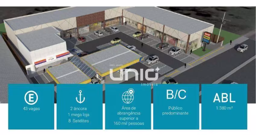 Loja para alugar, 60 m² por r$ 3.660,00/mês - piracicamirim - piracicaba/sp
