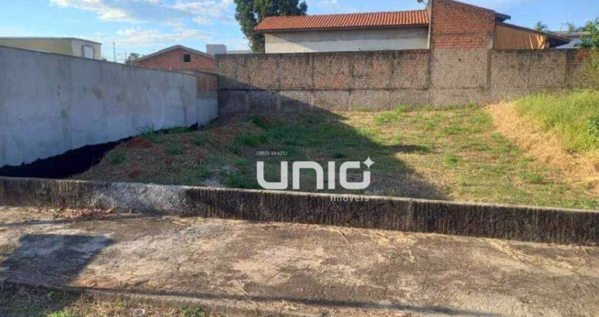 Terreno à venda, 250 m² por R$ 145.000,00 - Parque São Matheus - Piracicaba/SP