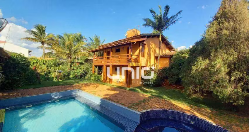 Casa com 3 dormitórios (2 suites) à venda, 371 m² por r$ 1.700.000 - vila verde - piracicaba/sp