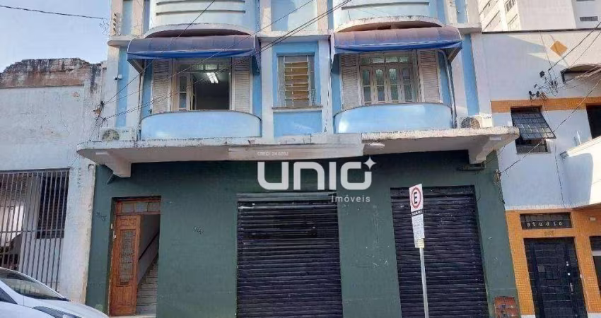 Salão para alugar, 149 m² por R$ 3.211,11/mês - Centro - Piracicaba/SP