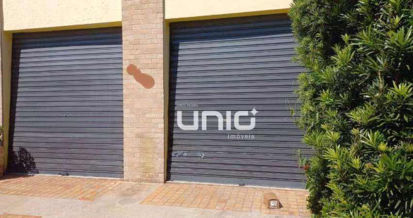 Salão para alugar, 208 m² por R$ 6.288,62/mês - Paulicéia - Piracicaba/SP