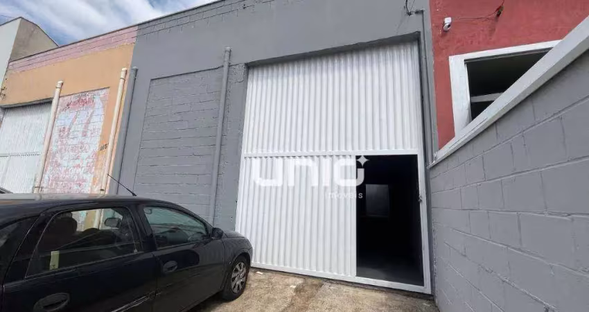 Barracão para alugar, 180 m² por r$ 2.420,00/mês - vila industrial - piracicaba/sp