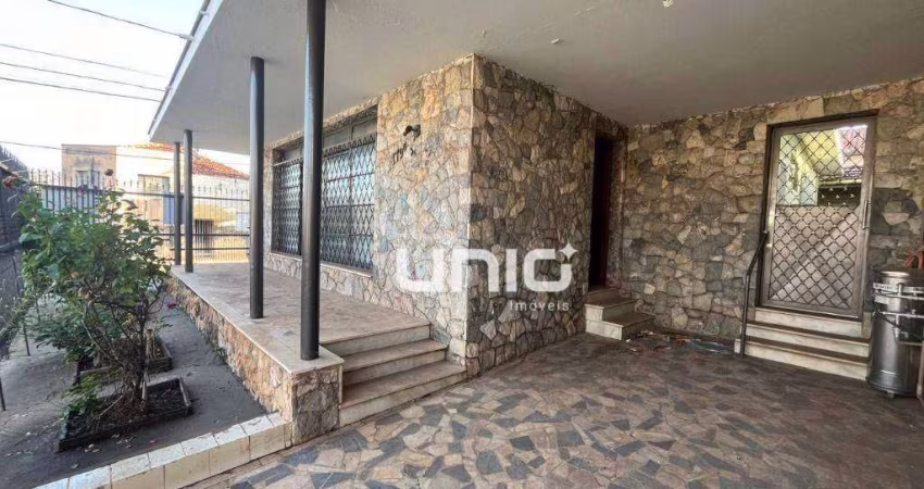 Casa com 3 dormitórios para alugar, 190 m² por R$ 3.685,00/mês - Centro - Piracicaba/SP