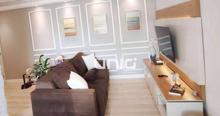 Apartamento com 3 dormitórios à venda, 85 m² por R$ 600.000,00 - Paulista - Piracicaba/SP