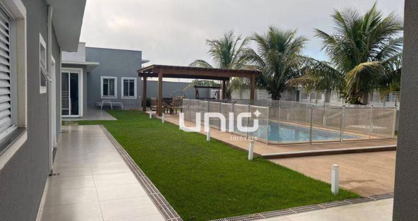 Casa com 3 dormitórios à venda, 400 m² por R$ 2.200.000,00 - Condomínio Ondas Grandes 1  - Anhembi/SP
