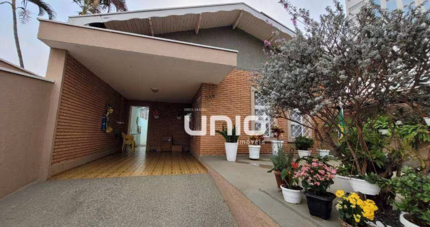 Casa a venda no bairro Vila Monteiro - Piracicaba/SP com 3 dormitórios (1ste) com 340m² de terreno