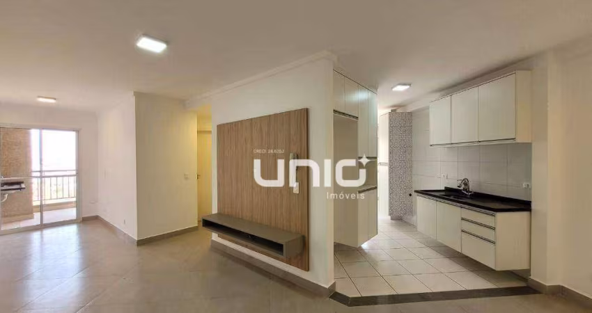 Apartamento com 2 dormitórios, 70 m² - venda por R$ 410.000,00 ou aluguel por R$ 3.083,92/mês - Paulicéia - Piracicaba/SP