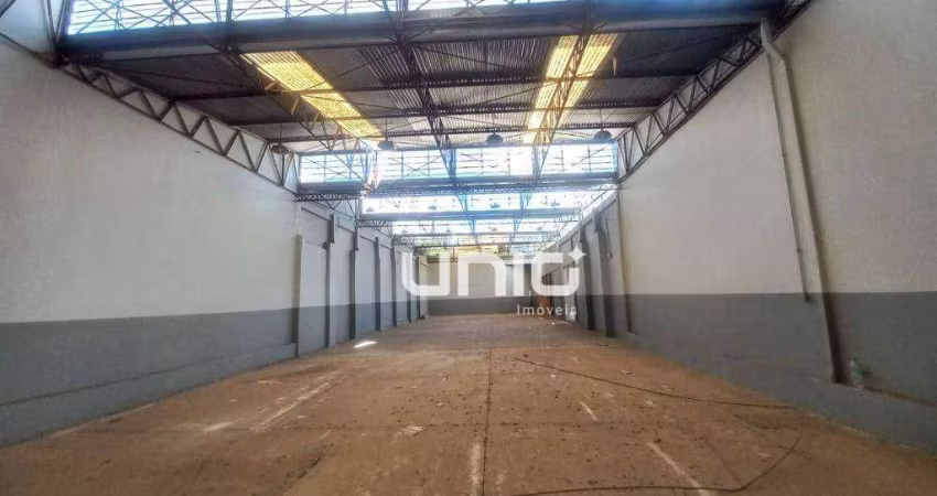 Barracão para alugar, 567 m² por R$ 7.784,36/mês - Paulista - Piracicaba/SP