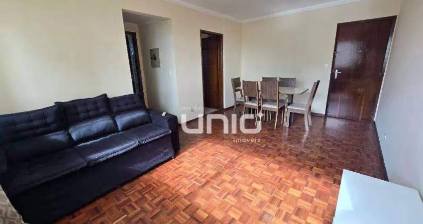 Apartamento semi-mobiliado com 1 dormitório para alugar, 72 m² por R$ 2.181/mês - Alto - Piracicaba/SP