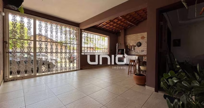Casa com 3 dormitórios à venda,   - Conjunto Residencial Mário Dedini - Piracicaba/SP