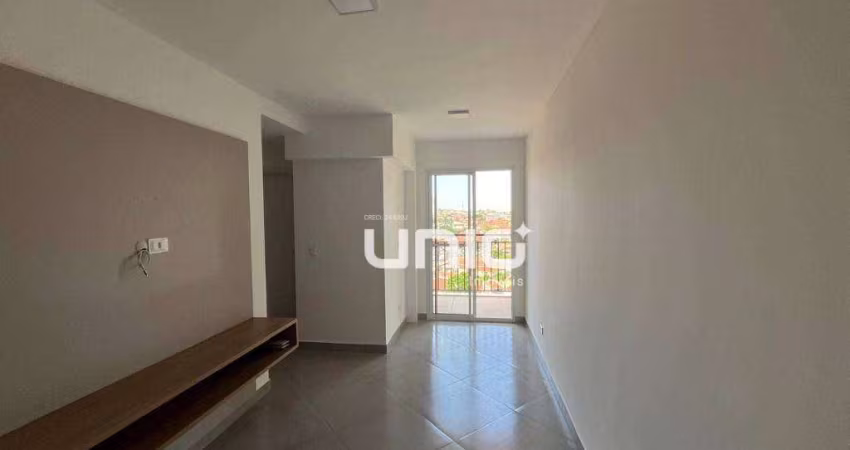 Apartamento com 2 dormitórios para alugar, 62 m² por R$ 2.747,60/mês - Paulicéia - Piracicaba/SP