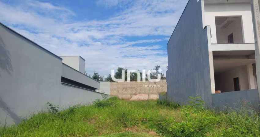 Terreno à venda no Condomínio Mônaco - Jardim Brasil - Piracicaba/SP