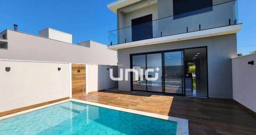 Casa com 3 dormitórios à venda, 166 m² por R$ 990.000,00 - Condomínio Mônaco - Piracicaba/SP