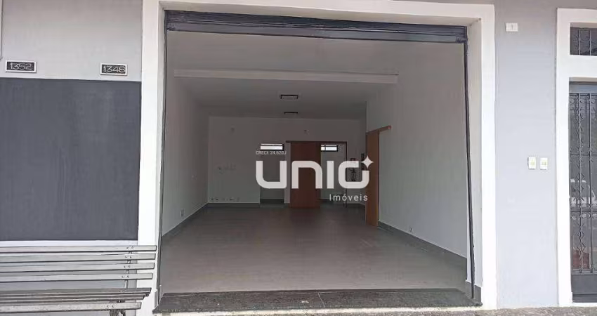 Salão para alugar, 63 m² por R$ 2.442,00/mês - Jardim Monumento - Piracicaba/SP