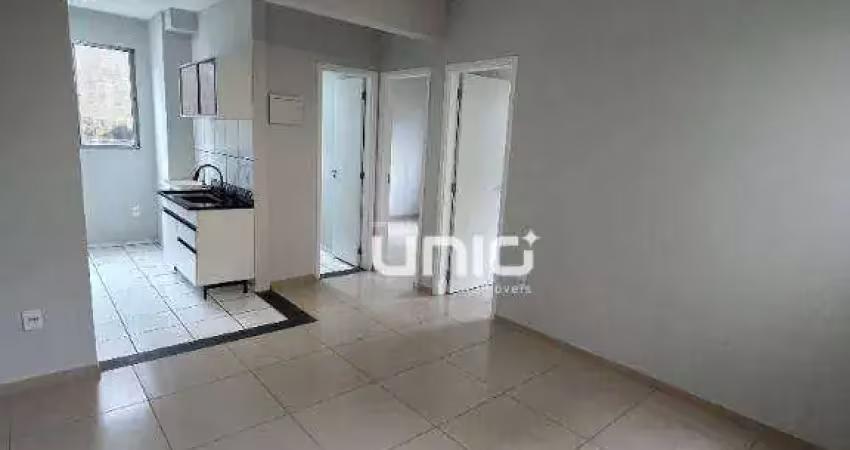 Apartamento com 2 dormitórios à venda, 48 m² por r$ 170.000,00 - parque orlanda i - piracicaba/sp