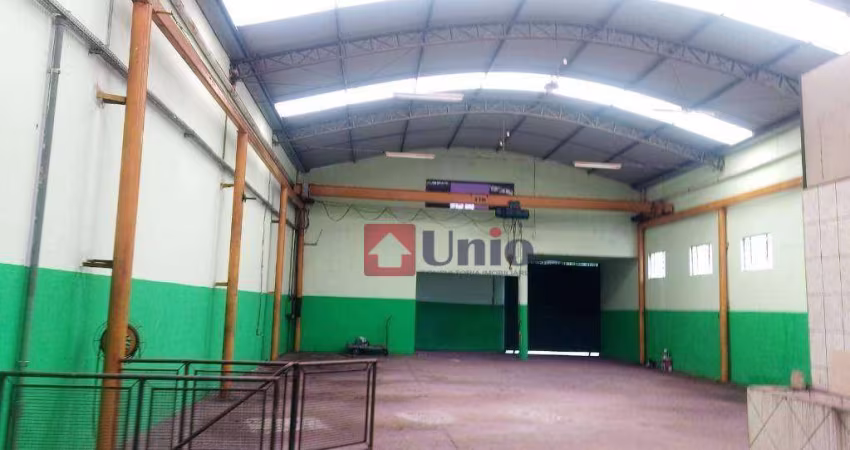 Barracão para alugar, 519 m² por R$ 15.000,00/mês - Parque São Jorge - Piracicaba/SP