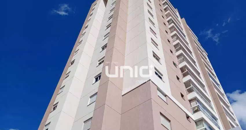 Apartamento com 3 dormitórios para alugar, 126 m² por R$ 5.636,00/mês - Vila Independência - Piracicaba/SP