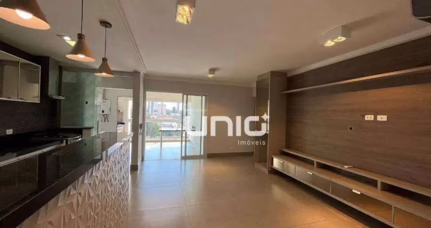 Apartamento com 3 dormitórios para alugar, 103 m² por R$ 6.150/mês - Alto - Piracicaba/SP