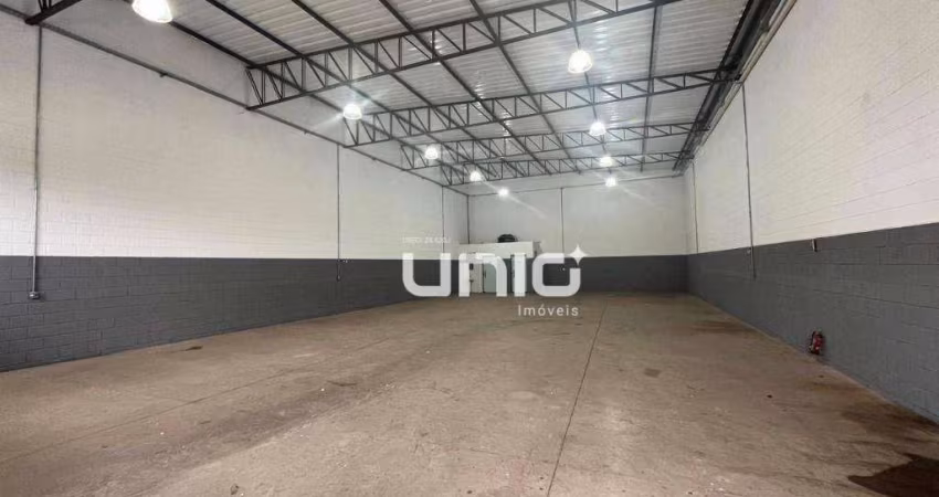 Galpão para alugar, 300 m² por R$ 6.403/mês - São Vicente - Piracicaba/SP