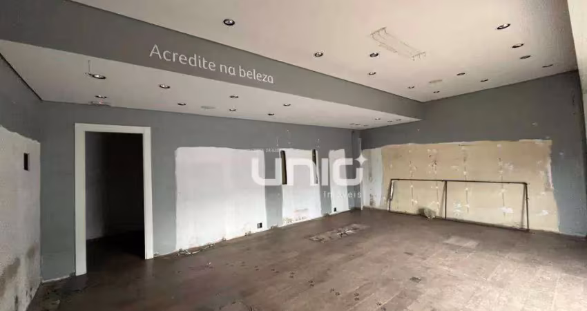 Salão para alugar, 113 m² por r$ 4.669,96/mês - vila rezende - piracicaba/sp
