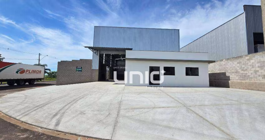 Barracão para alugar, 847 m² por R$ 22.470,00/mês - Uninorte II - Piracicaba/SP
