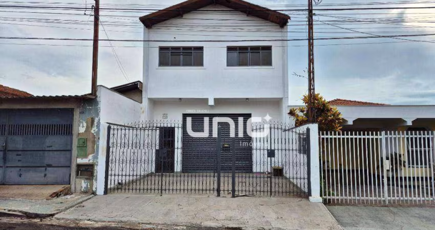 Casa com Salão Comercial para venda ou locação- venda por R$ 495.000 ou aluguel por R$ 3.000/mês - Vila Rezende - Piracicaba/SP