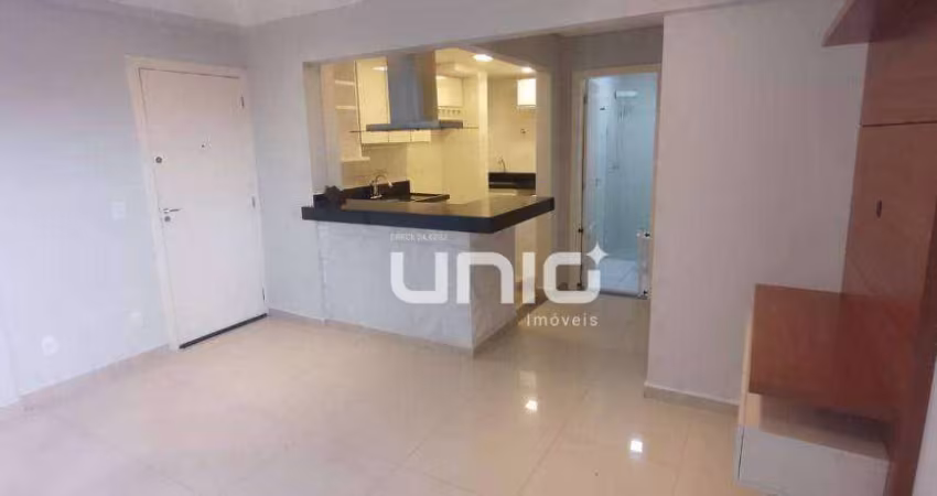 Apartamento com 2 dormitórios para alugar, 55 m² por R$ 2.581,03/mês - Nova América - Piracicaba/SP