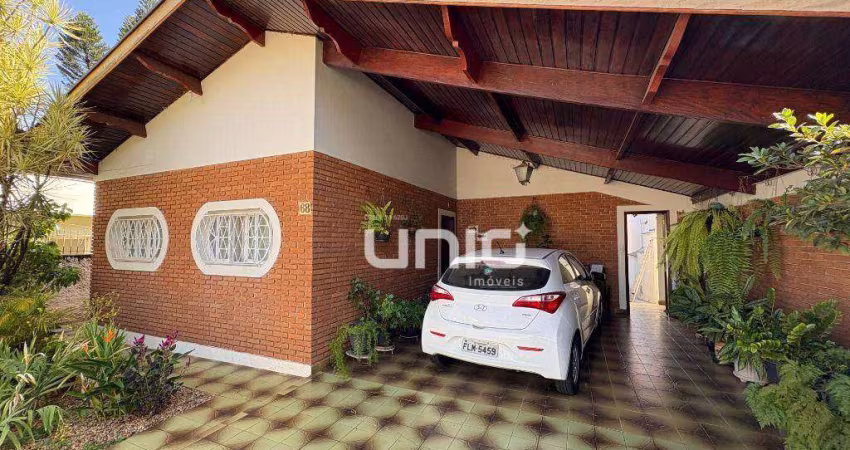 Casa com 3 dormitórios para alugar, 149 m² por R$ 3.933,63/mês - Nova Piracicaba - Piracicaba/SP