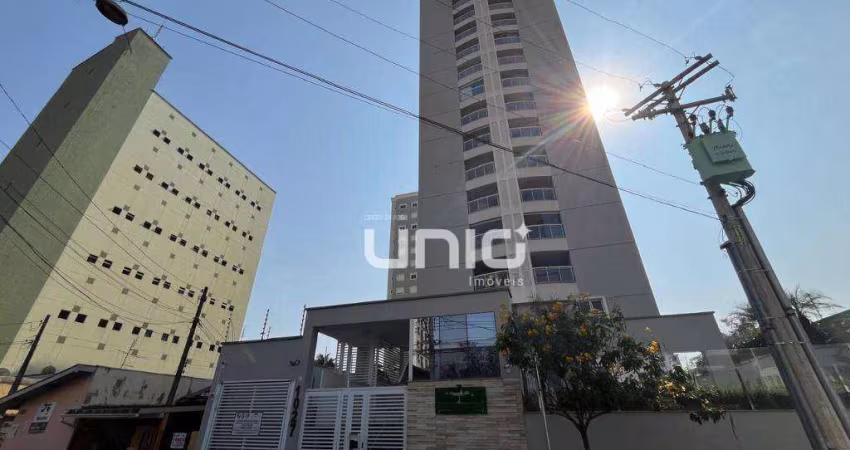 Apartamento disponível para alugar no Edifício Residencial Praça das Araucárias, localizado no bairro São Dimas em Piracicaba/SP.