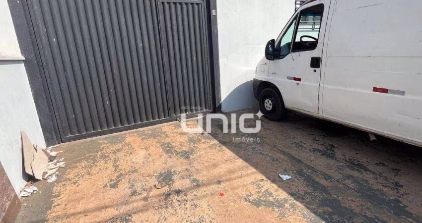 Barracão para alugar, 100 m² por R$ 2.960,00/mês - Água Branca - Piracicaba/SP