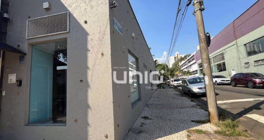 Salão comercial para alugar no bairro São Dimas em Piracicaba.