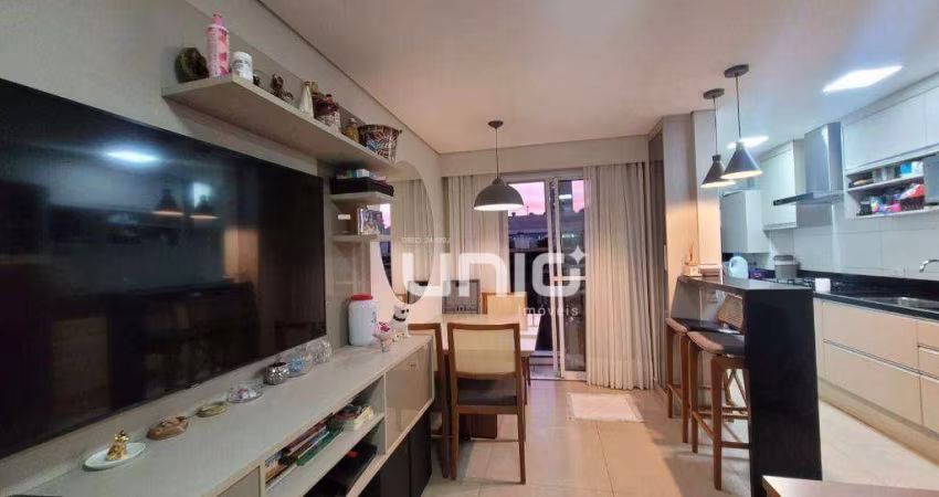 Apartamento com 2 dormitórios à venda, 54 m² por R$ 285.000,00 - Paulicéia - Piracicaba/SP