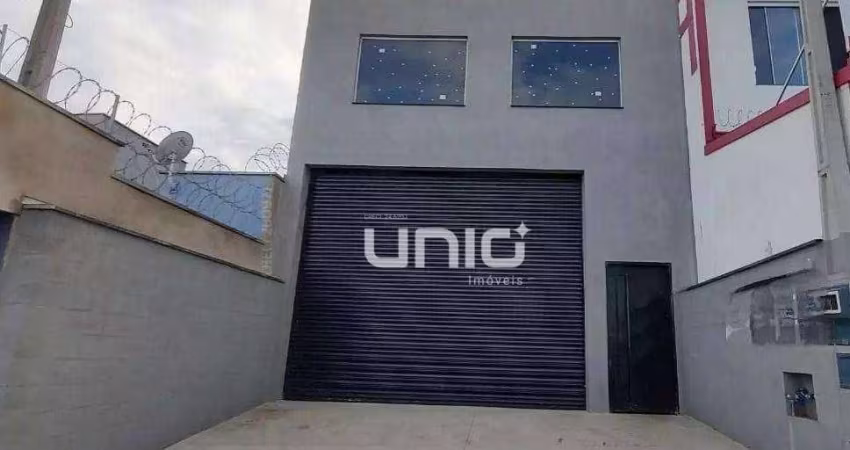 Barracão para alugar, 160 m² por R$ 3.871,14/mês - Conceição - Piracicaba/SP