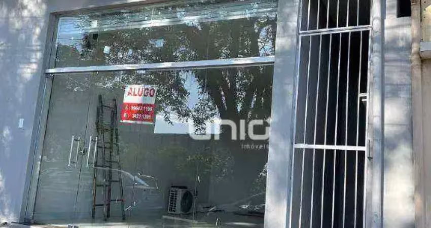 Salão para alugar, 30 m² por r$ 1.590,00/mês - vila rezende - piracicaba/sp