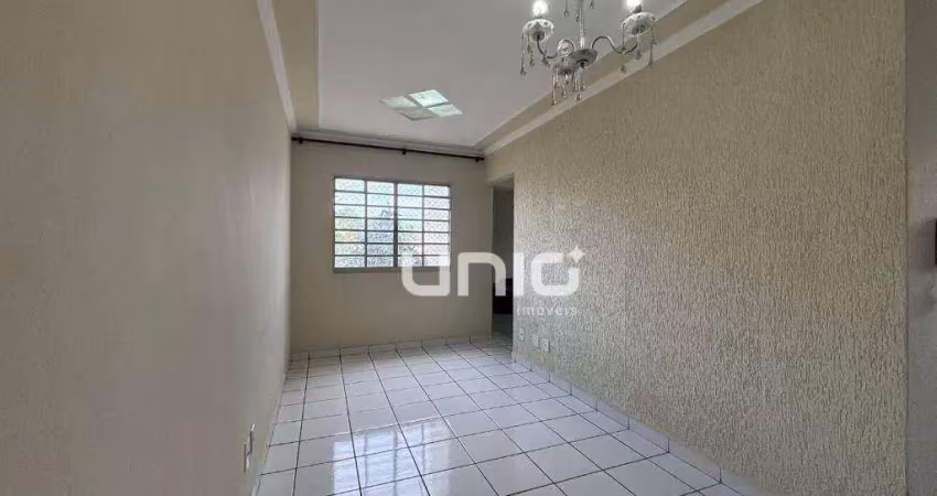 Apartamento com 2 dormitórios para alugar, 48 m² por r$ 1.102,04/mês - santa terezinha - piracicaba/sp